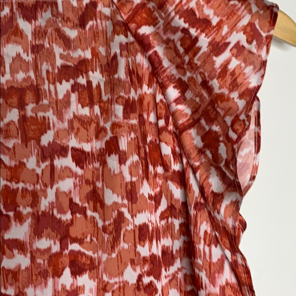 Loft‎ Ruffle Floral Sleeveless Blouse - Picture 11 of 12